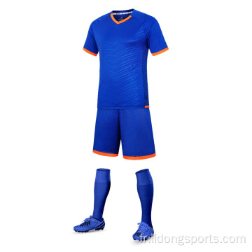 Ensemble d&#39;uniformes de football en gros / Jersey de football pour les jeunes